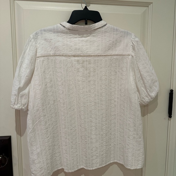 4OUR DREAMERS White Cotton Shirt US XL🌸 - Picture 4 of 10